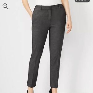 Business Professional Suit Pant Curvy Fit Dark Grey